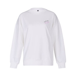 RIVANELLE mikina - LETS GO GIRL - bílá/vícebarevná