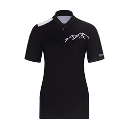 RIVANELLE Cyklistický dres s krátkým rukávem - ADVENTURE - černá