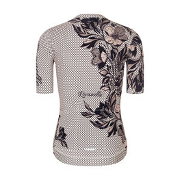 RIVANELLE Cyklistický dres s krátkým rukávem - BAROC - šedá