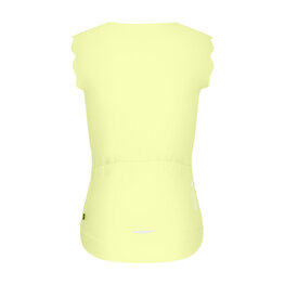 RIVANELLE Cyklistický dres bez rukávů - SCALLESSA - žlutá