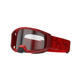 IXS Cyklistické brýle - TRIGGER CLEAR GOGGLE - červená