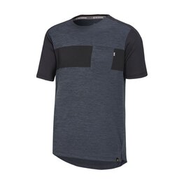 IXS Cyklistický dres s krátkým rukávem - FLOW X - černá