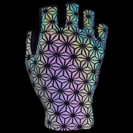 SUPACAZ Cyklistické rukavice krátkoprsté - SUPAG - vícebarevná