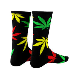 SUPACAZ Cyklistické ponožky klasické - RAD - černá