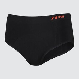 ZONE3 Boxerky - SEAMLESS SUPPORT BRIEFS - černá