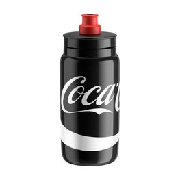ELITE Cyklistická láhev na vodu - FLY 550 COCA COLA - černá