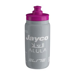 ELITE Cyklistická láhev na vodu - FLY TEAM JAYCO ALULA 550 - šedá/fialová