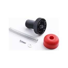 ELITE náhradný díl - FLEX FEET - černá/červená