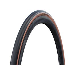 SCHWALBE plášť - ONE 700x28C RACEGUARD 67EPI - černá/hnědá