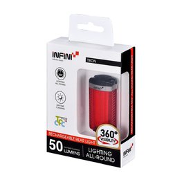 INFINI zadní světlo - TRON - černá