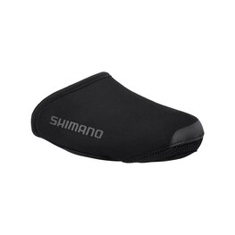 SHIMANO Cyklistické návleky na tretry - DUAL SOFTSHELL TOE - černá
