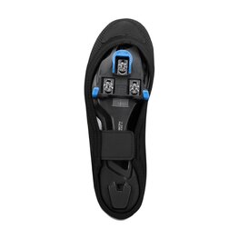 SHIMANO Cyklistické návleky na tretry - DUAL SOFTSHELL - černá