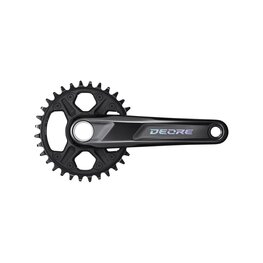 SHIMANO kliky s převodníkem - DEORE M6120 175mm 32 - černá