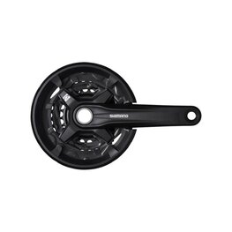 SHIMANO kliky s převodníkem - ALTUS M210 175mm 44/32/22 - černá