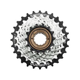 SHIMANO vícekolečko - TZ510 7 - stříbrná/černá