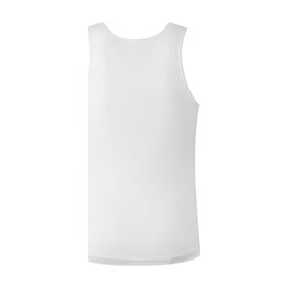 SHIMANO Cyklistické triko bez rukávů - VERTEX SL - bílá