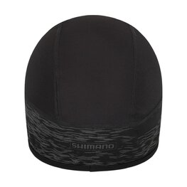 SHIMANO Cyklistická čepice - TENDENZA WINDBREAKER SKULL - černá