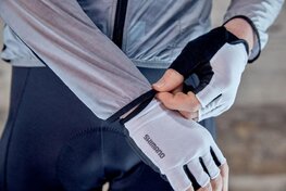 SHIMANO Cyklistická větruodolná bunda - BEAUFORT WINDBREAKER LIGHT - šedá