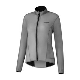 SHIMANO Cyklistická větruodolná bunda - SUMIRE WINDBREAKER LIGHT - šedá