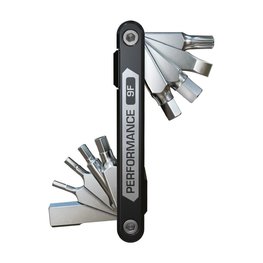 PRO multiklíč - MINI PERFORMANCE 9f - černá