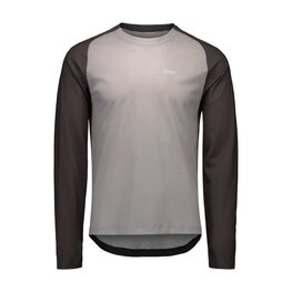 POC Cyklistický dres s dlouhým rukávem letní - MOTION AIR L/S - šedá
