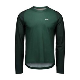 POC Cyklistický dres s dlouhým rukávem letní - MOTION AIR L/S - zelená