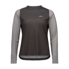 POC Cyklistický dres s dlouhým rukávem letní - MOTION AIR L/S - šedá