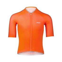 POC Cyklistický dres s krátkým rukávem - PRISTINE - oranžová