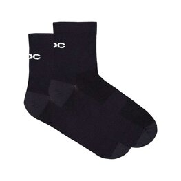 POC Cyklistické ponožky kotníkové - CADENCE ROAD SHORT SOCKS - černá