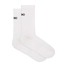 POC Cyklistické ponožky klasické - MOTION MTB LONG SOCKS - bílá