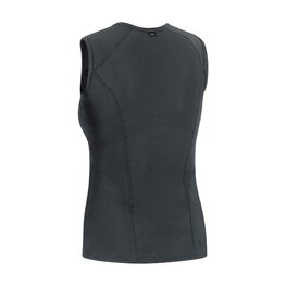 GORE Cyklistické triko bez rukávů - BASE LAYER - černá