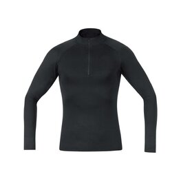 GORE Cyklistické triko s dlouhým rukávem - M BL THERMO TURTLENECK - černá