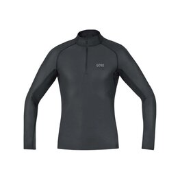 GORE Cyklistické triko s dlouhým rukávem - M GWS BL THERMO TURTLENECK - černá