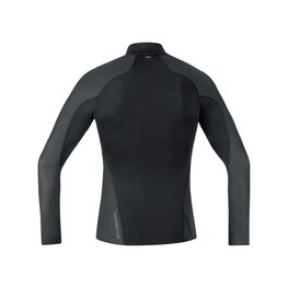 GORE Cyklistické triko s dlouhým rukávem - M GWS BL THERMO TURTLENECK - černá