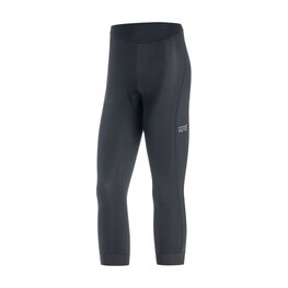 GORE Cyklistické kalhoty 3/4 bez laclu - C3 - černá