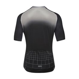 GORE Cyklistický dres s krátkým rukávem - GRID FADE 2.0 - černá/šedá
