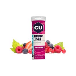 GU Cyklistická výživa - HYDRATION DRINK TABS 54 G TRIBERRY