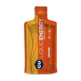 GU Cyklistická výživa - LIQUID ENERGY GEL 60 G ORANGE