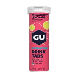GU nápoj - DRINK TAABS 54 g STRAWBERRY HIBISCUS
