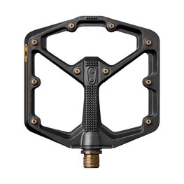 CRANKBROTHERS pedály - STAMP 11 LARGE - černá/zlatá