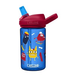 CAMELBAK Cyklistická láhev na vodu - EDDY+ KIDS 0,4L - červená/modrá