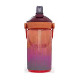CAMELBAK Cyklistická láhev na vodu - THRIVE FLIP STRAW KIDS 0,4 l - oranžová/vícebarevná