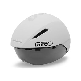 GIRO Cyklistická přilba - AEROHEAD MIPS - bílá/stříbrná
