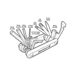 BLACKBURN Cyklistické nářadí - GRID 13 - stříbrná