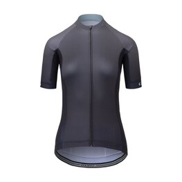 GIRO Cyklistický dres s krátkým rukávem - CHRONO SPORT W - černá/šedá
