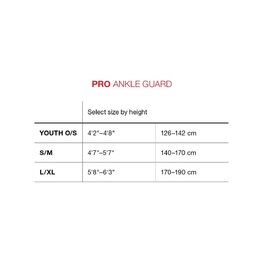 G-FORM chrániče kotníků - PRO - černá