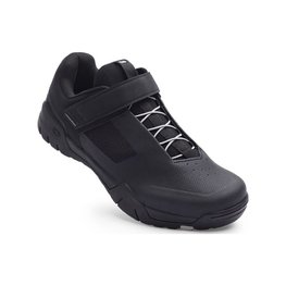 CRANKBROTHERS Cyklistické tretry - MALLET E SPEEDLACE - černá/stříbrná