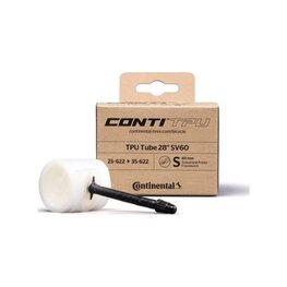 CONTINENTAL duše - TPU TUBE 28 SV60 - bílá/černá