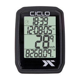 CICLOSPORT tachometr - PROTOS 105 - černá