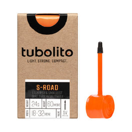 TUBOLITO duše - S-TUBO ROAD 700x18/28C - SV60 - oranžová